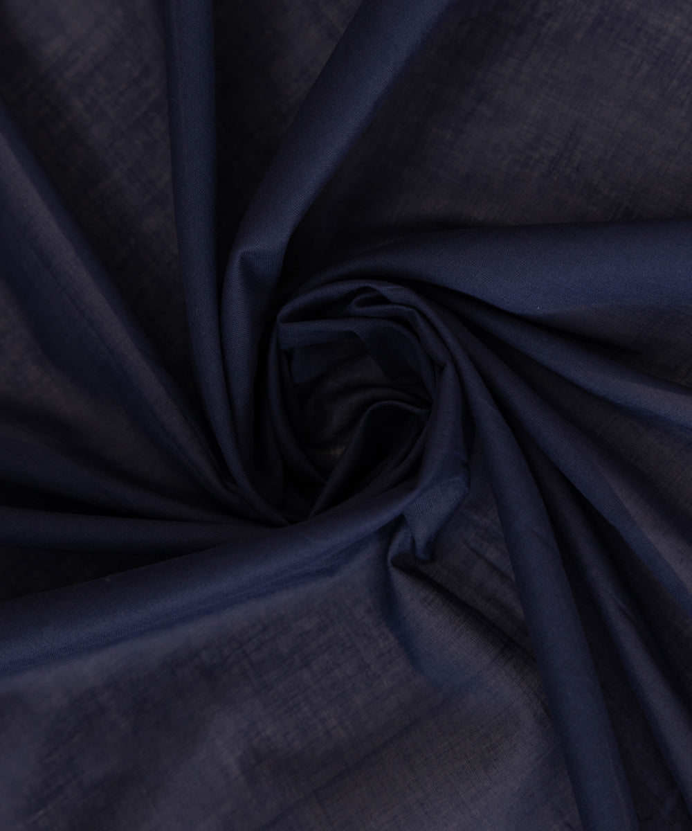 Fine Voile Blue Solid Dupatta