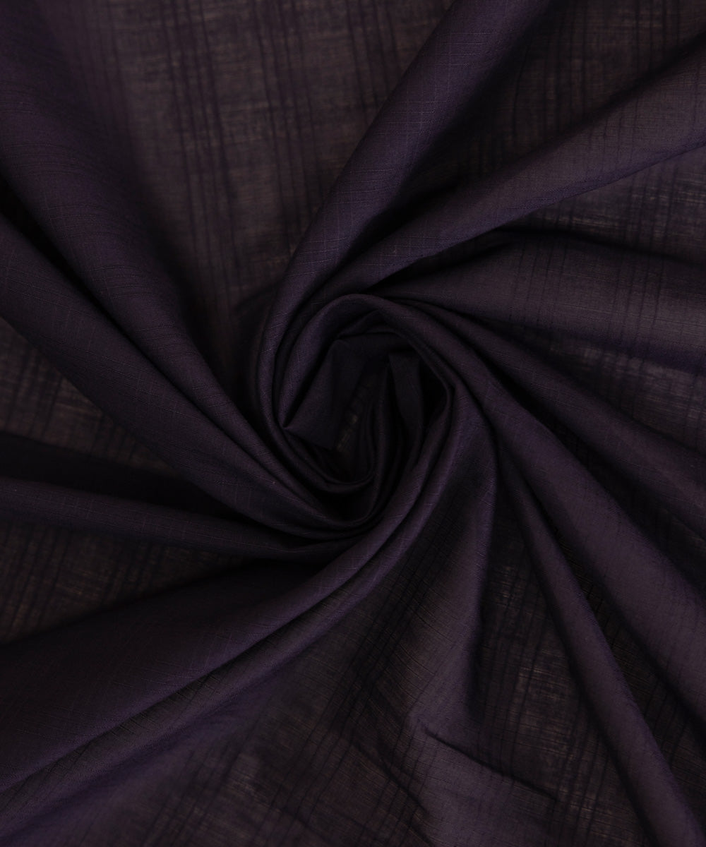 Textured Voile Purple Solid Dupatta