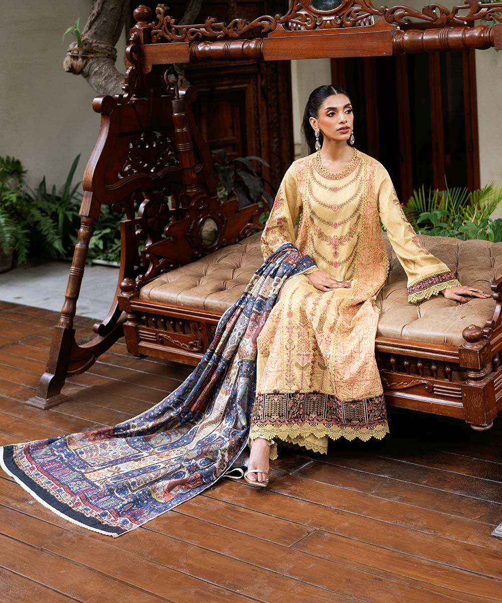 Fancy Manaar Multi Printed Dupatta