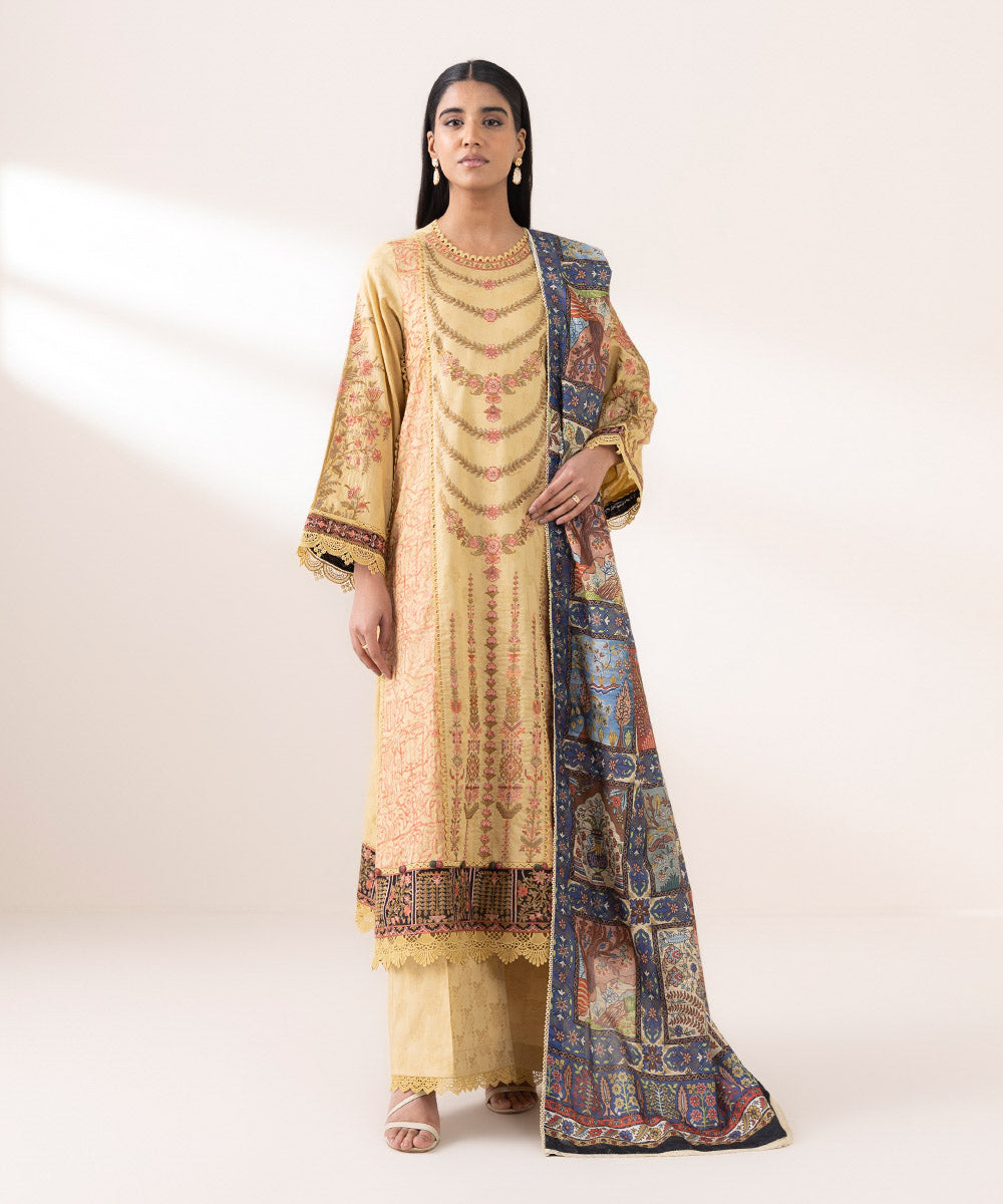 Fancy Manaar Multi Printed Dupatta