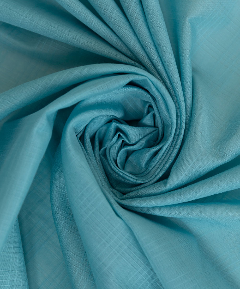 Textured Voile Blue Solid Dupatta