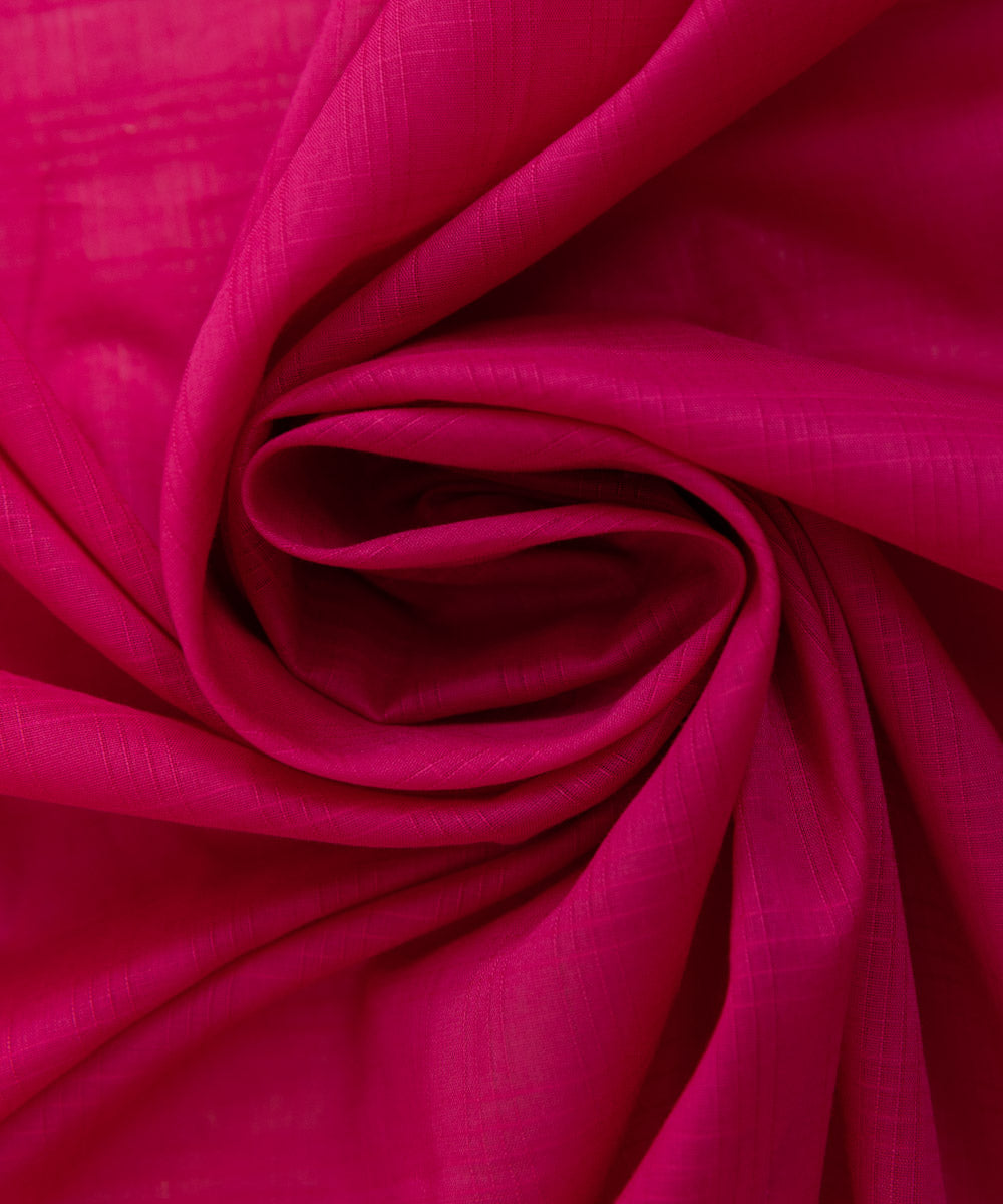 Textured Voile Pink Solid Dupatta