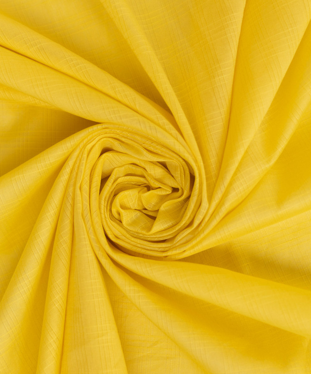 Textured Voile Yellow Solid Dupatta