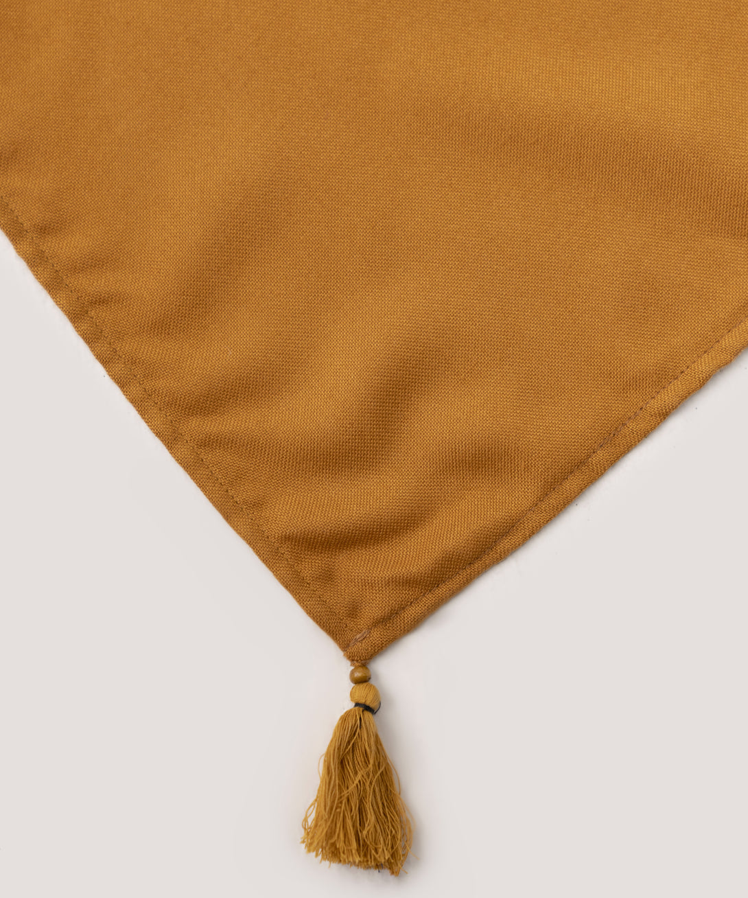 Mustard Solid Blended Shawl