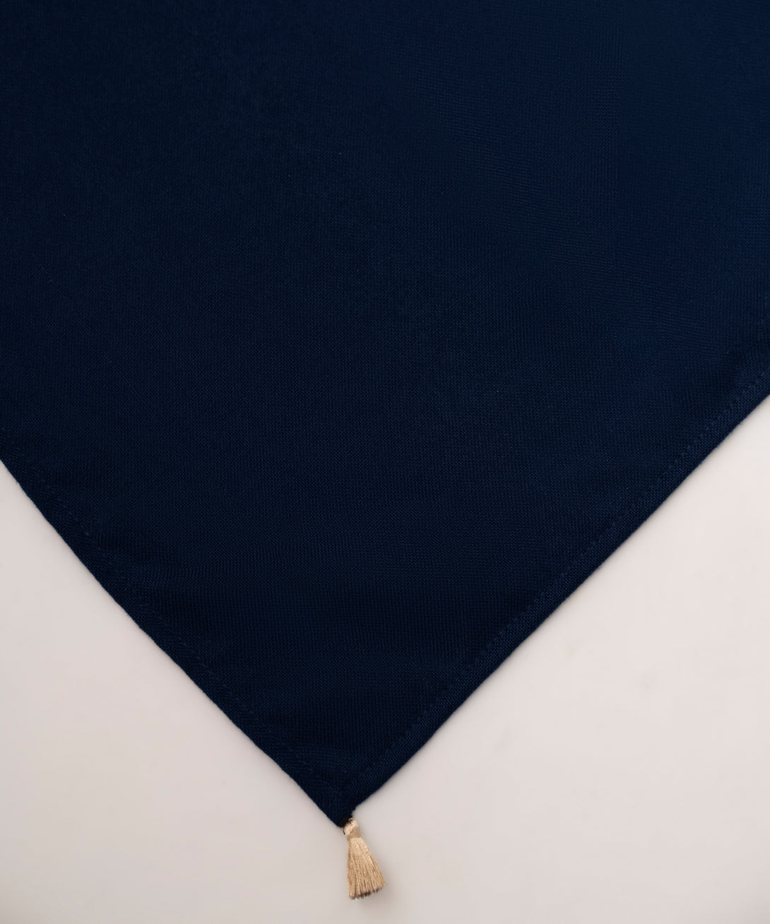 Blue Solid Blended Shawl