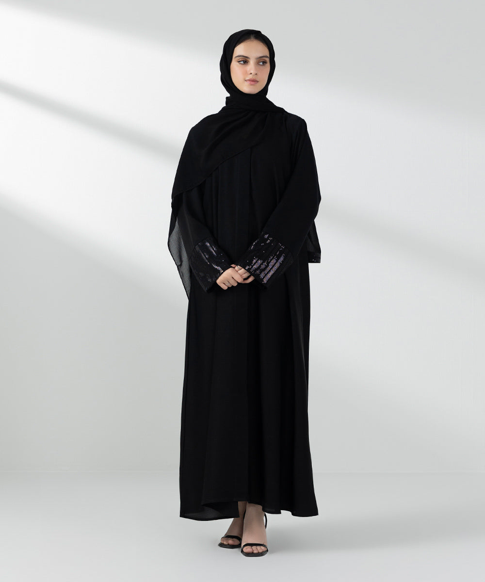 Button Through Abaya