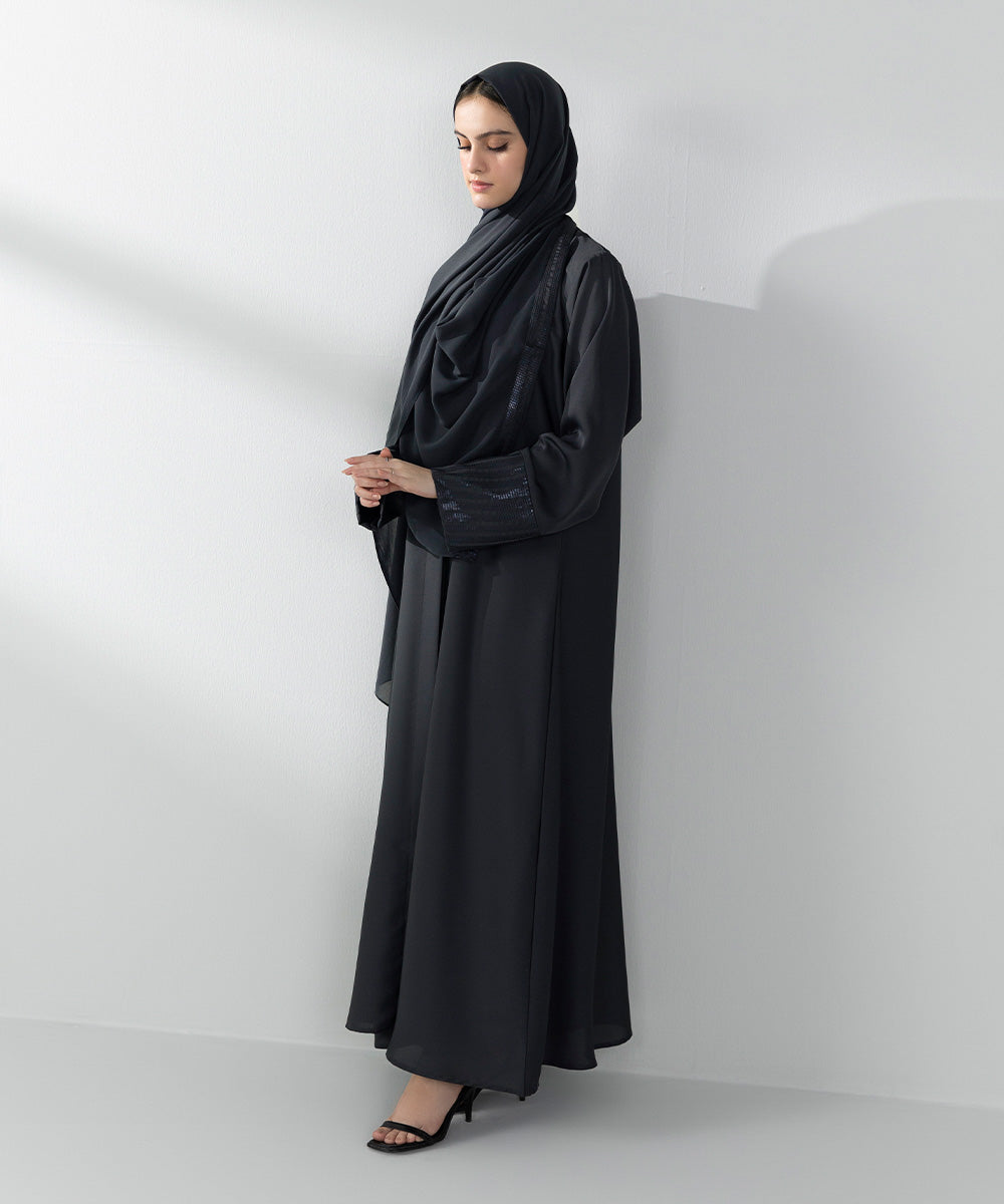 Button Through Abaya