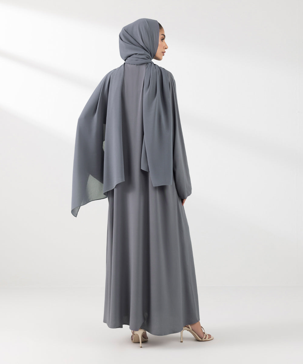 Women's Grey Abaya