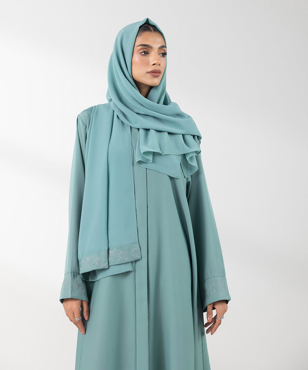 Women's Green Abaya