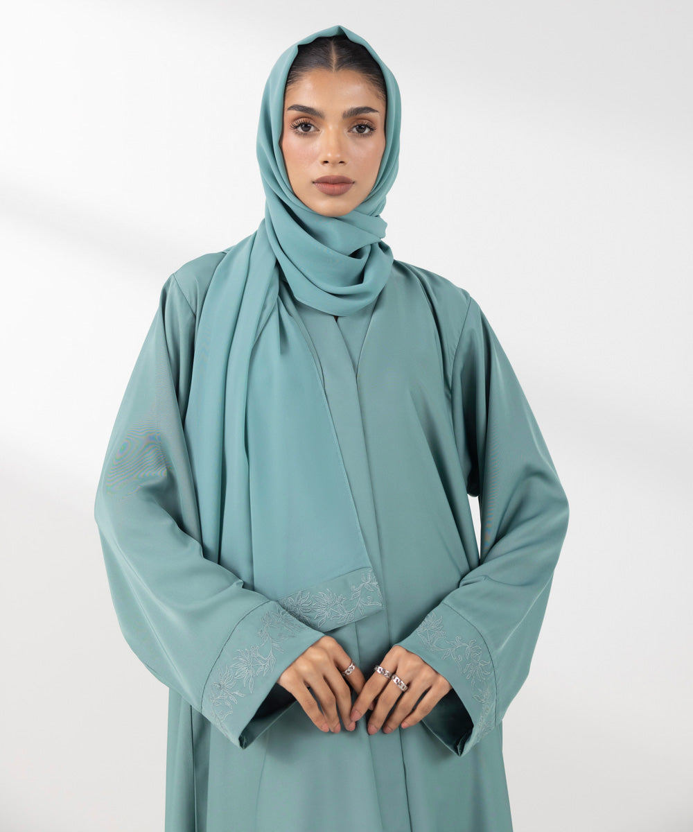 Women's Green Abaya