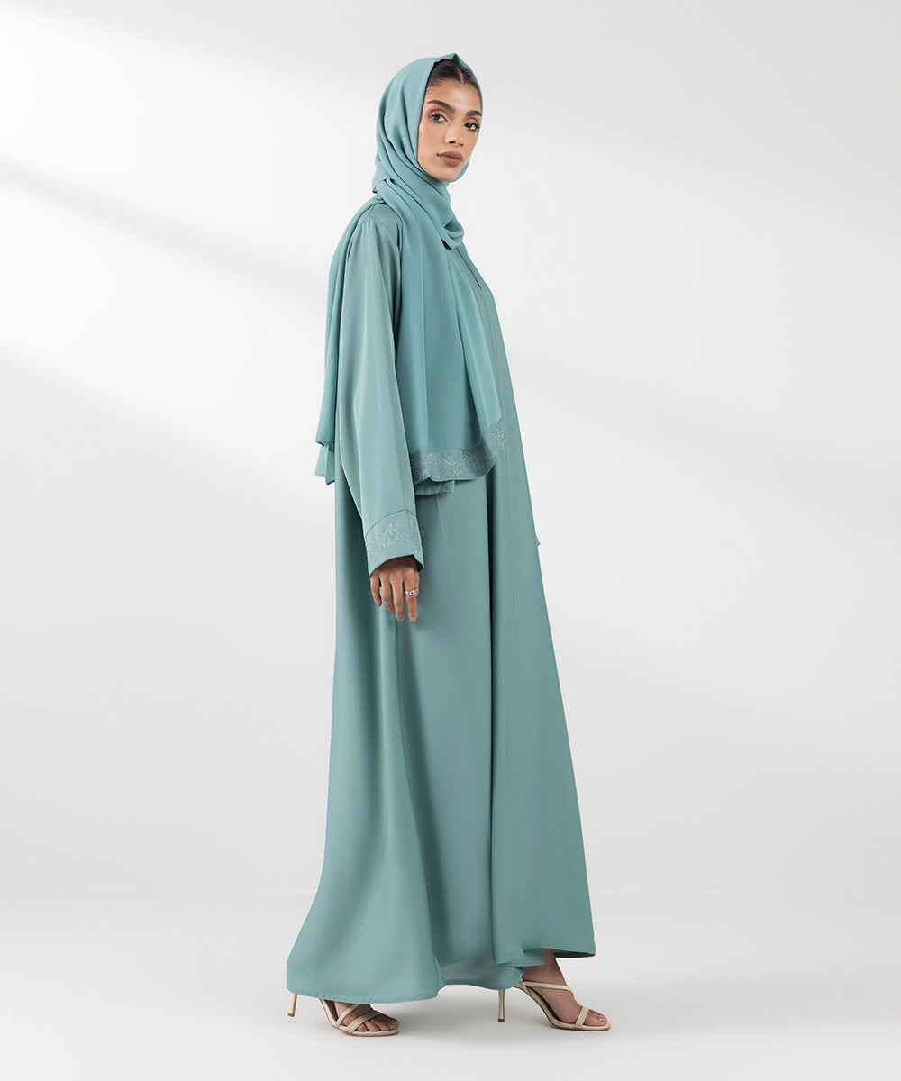 Women's Green Abaya
