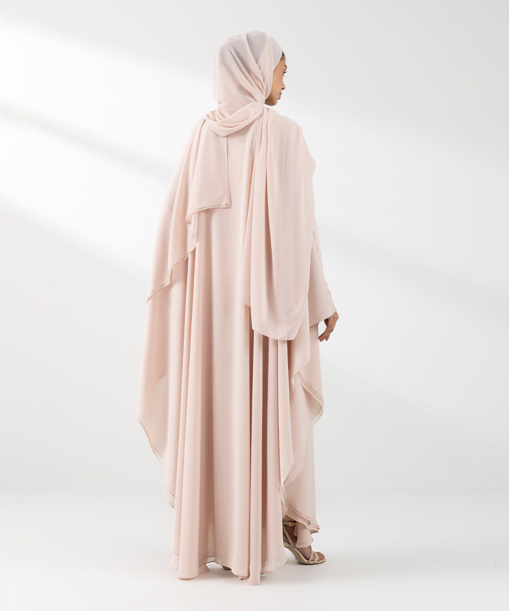 Women's Pink Abaya