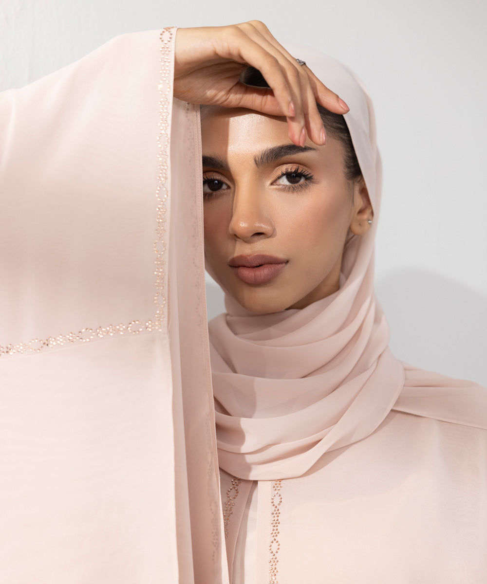 Women's Pink Abaya