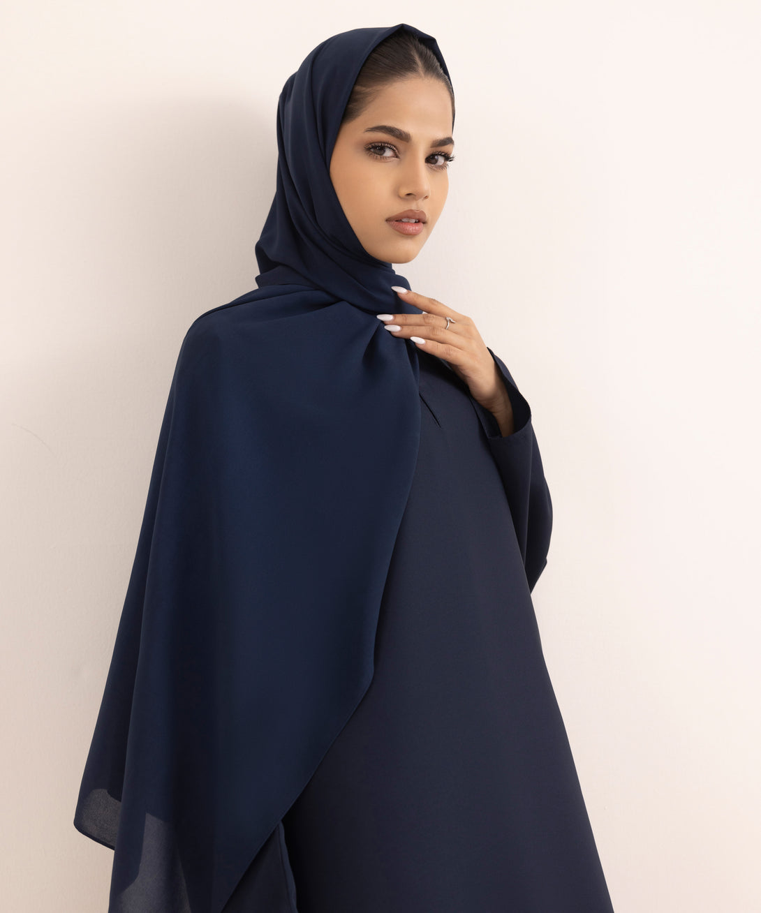 Women's Blue Nida Abaya