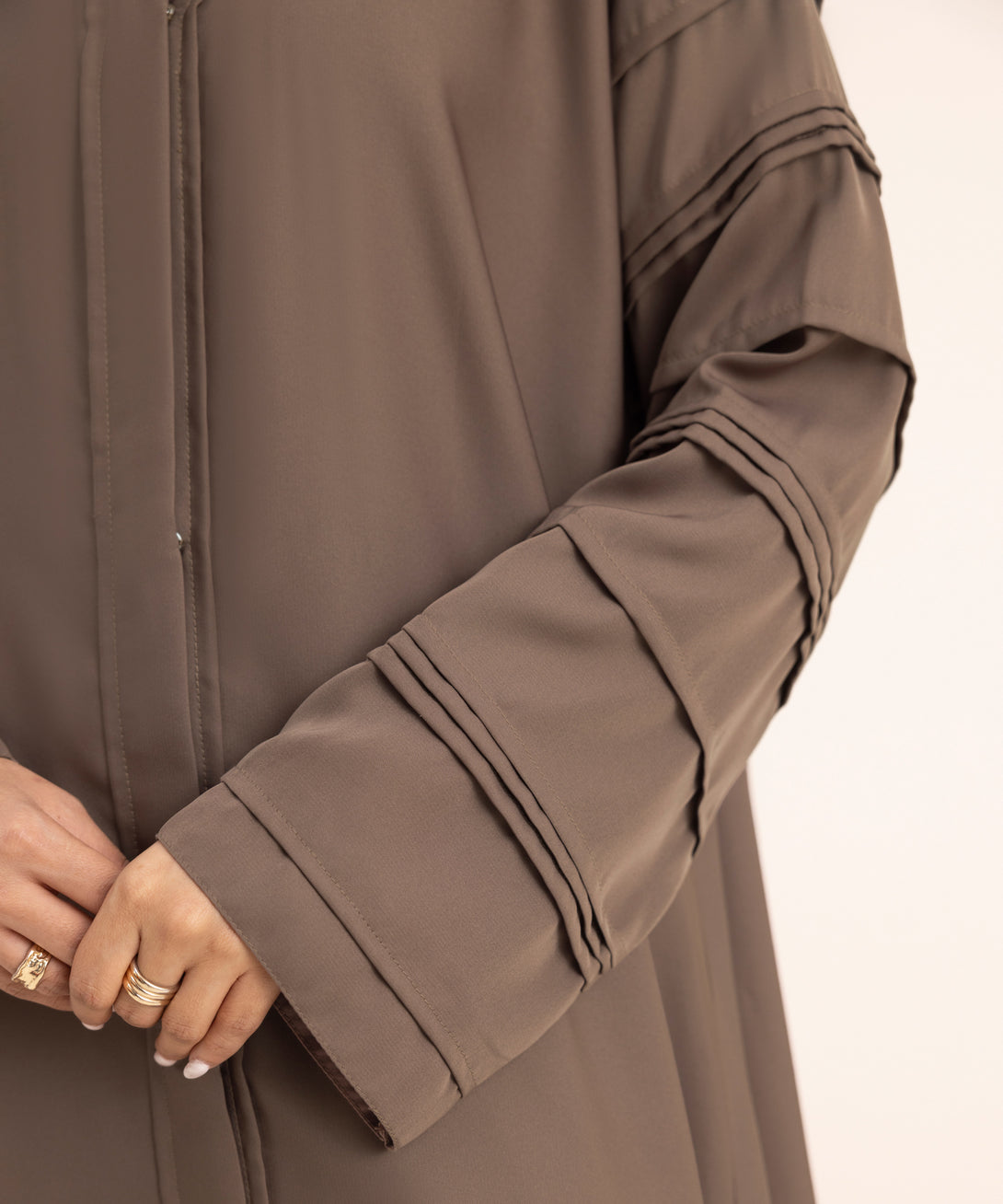 Women's Brown Nida Abaya