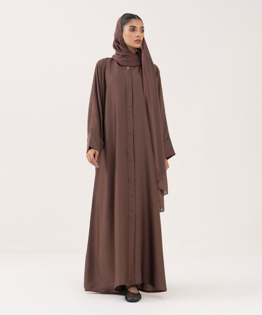 Button Through Kimono Abaya