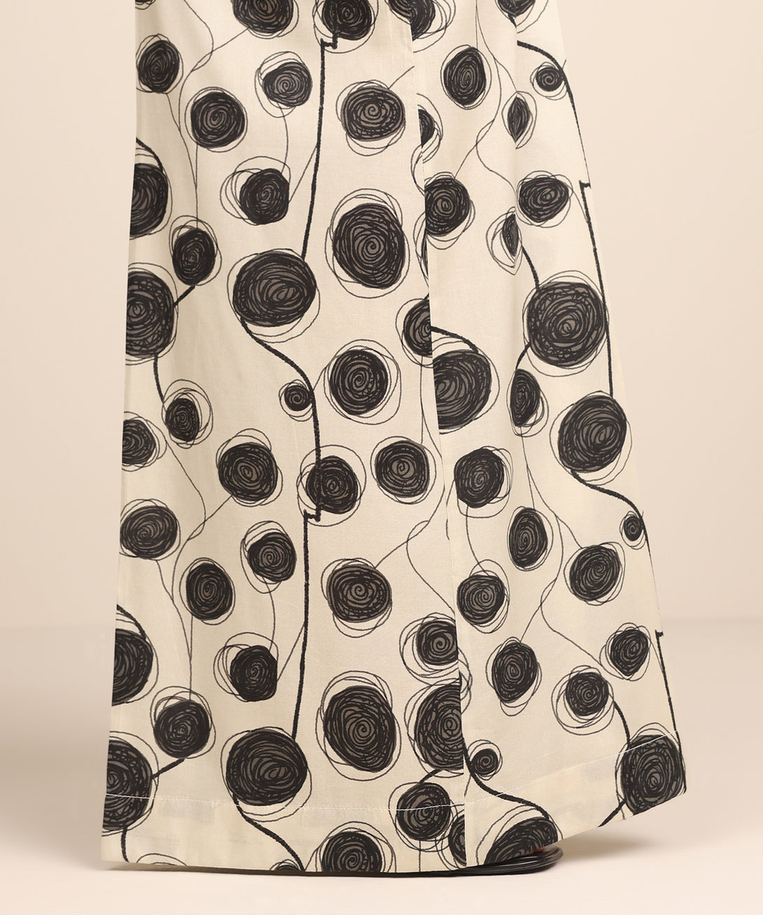 Women's RTW Cotton Viscose Multi Printed Flared Pants