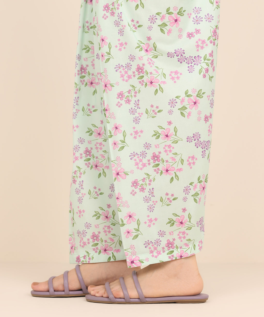 Women's RTW Cambric Multi Printed Shalwar