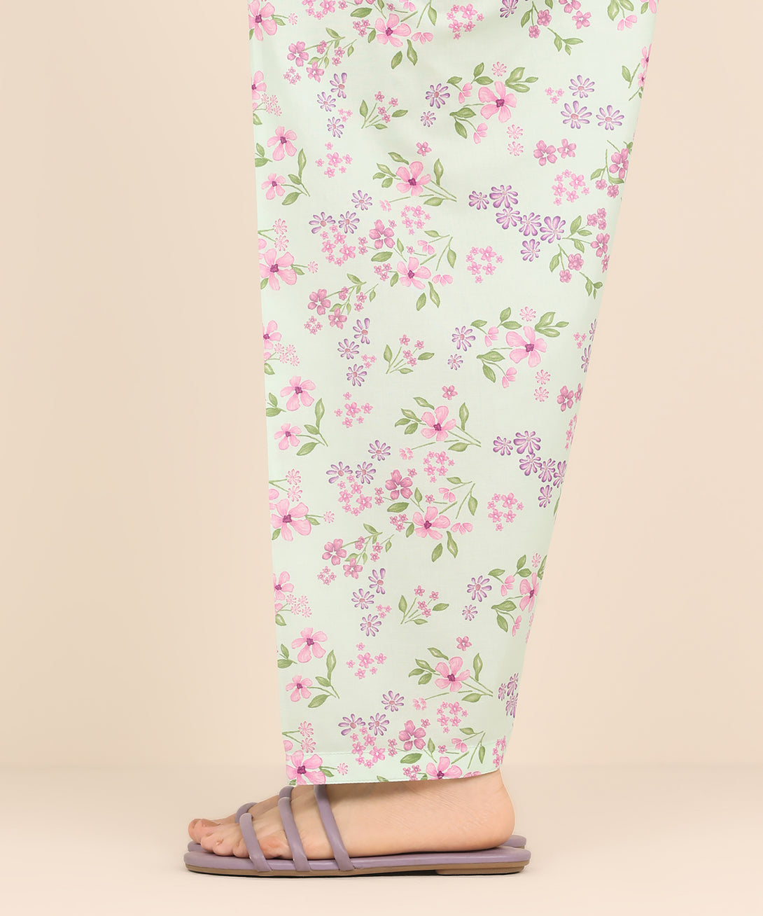Women's RTW Cambric Multi Printed Shalwar