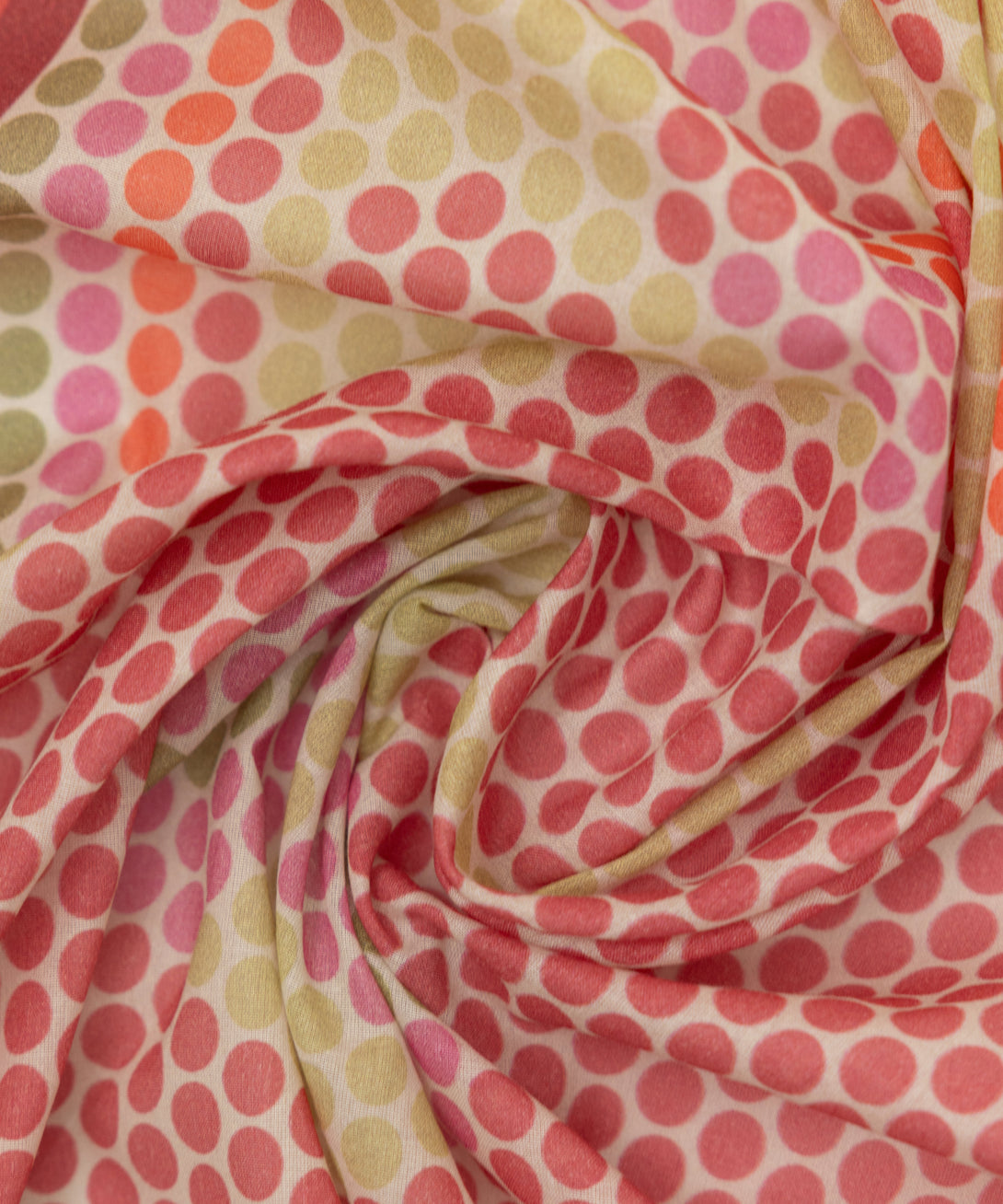 Fine Voile Pink Printed Dupatta
