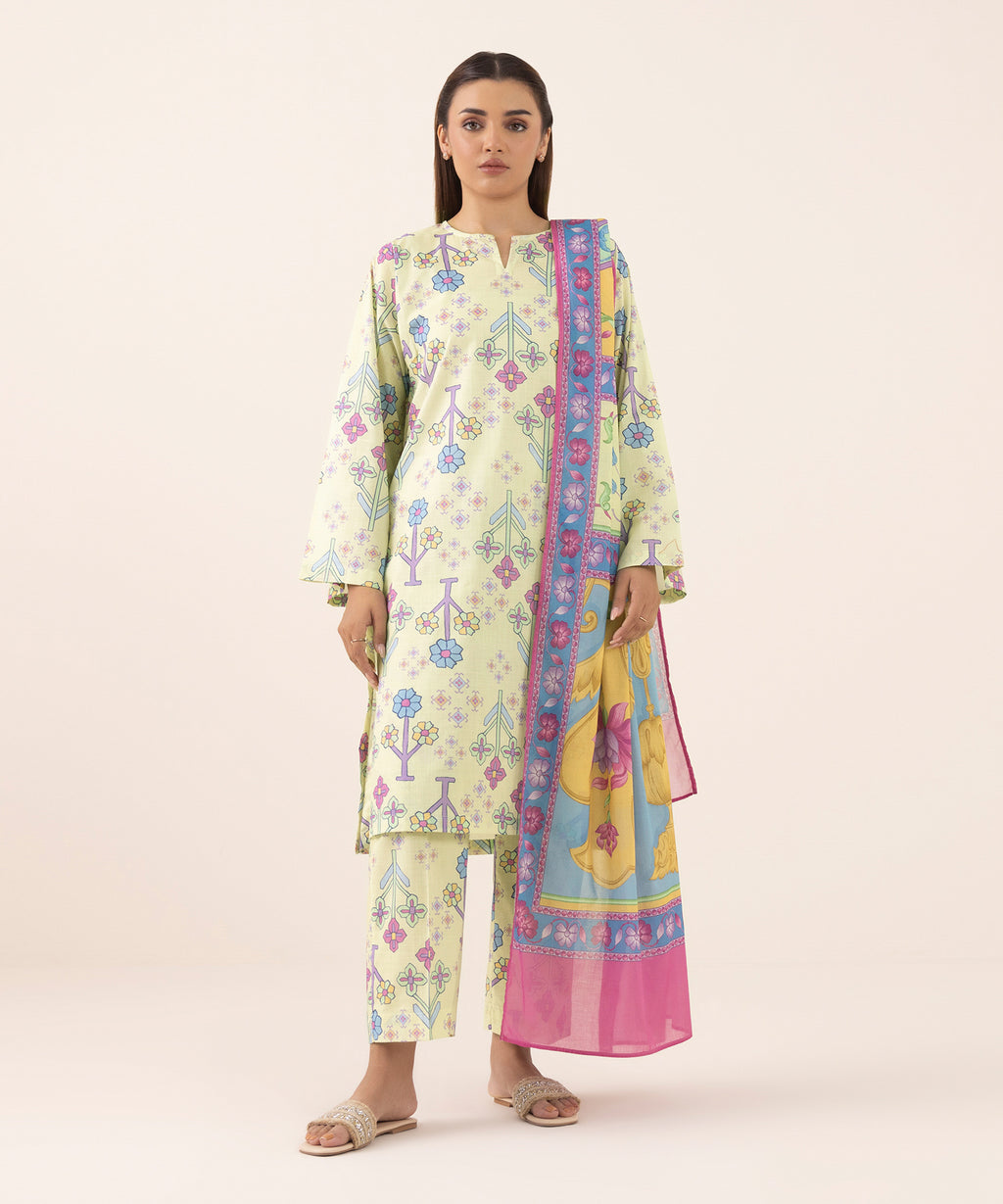 Printed Voile Dupatta