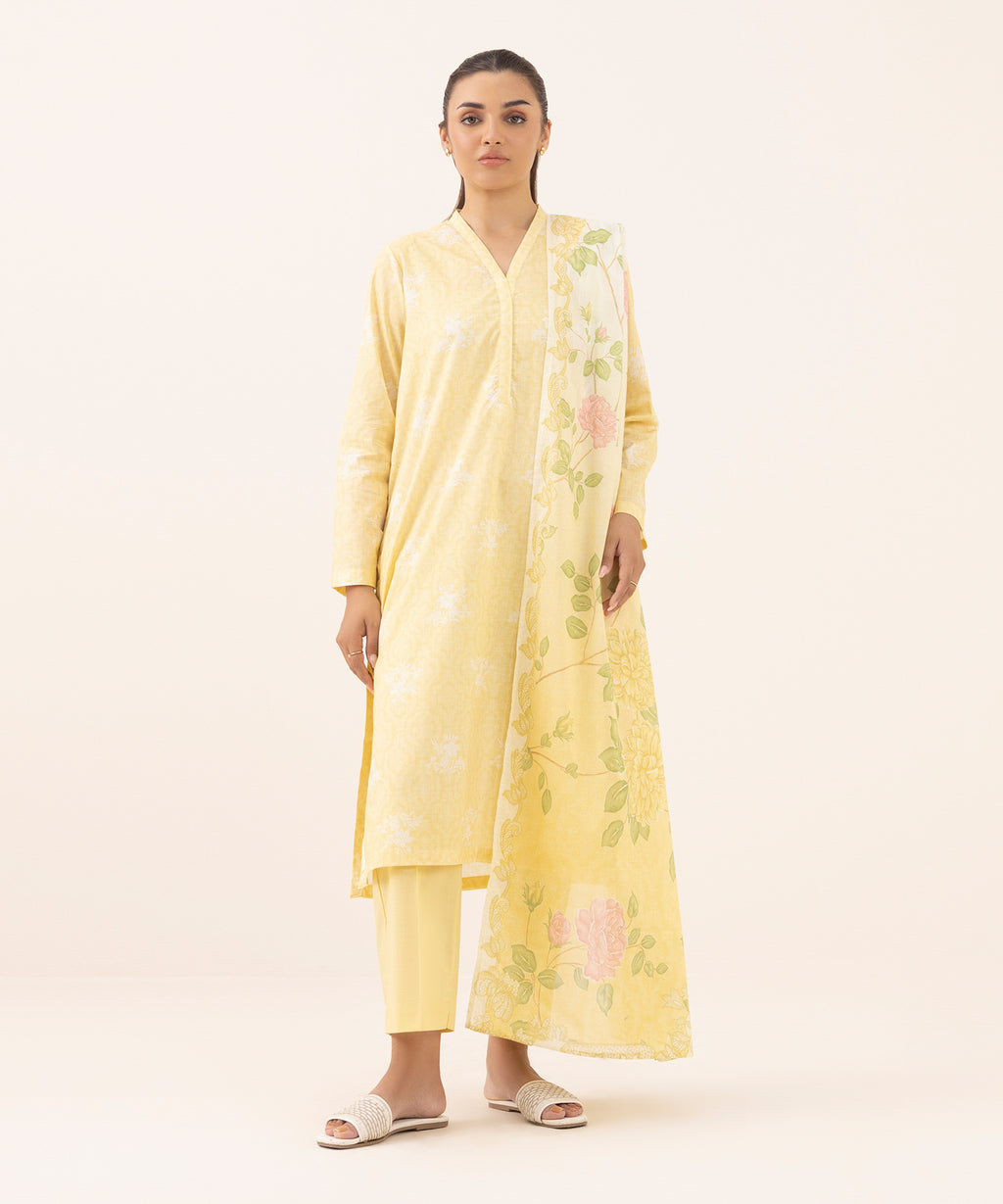 Printed Voile Dupatta