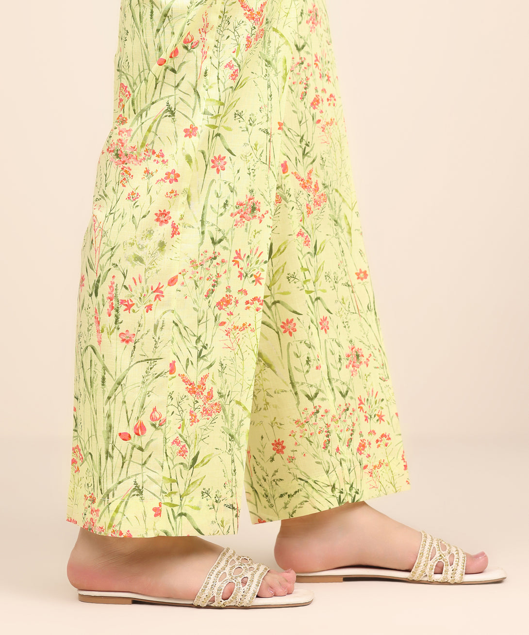 Women's RTW Cross Hatch Multi Printed Straight Pants