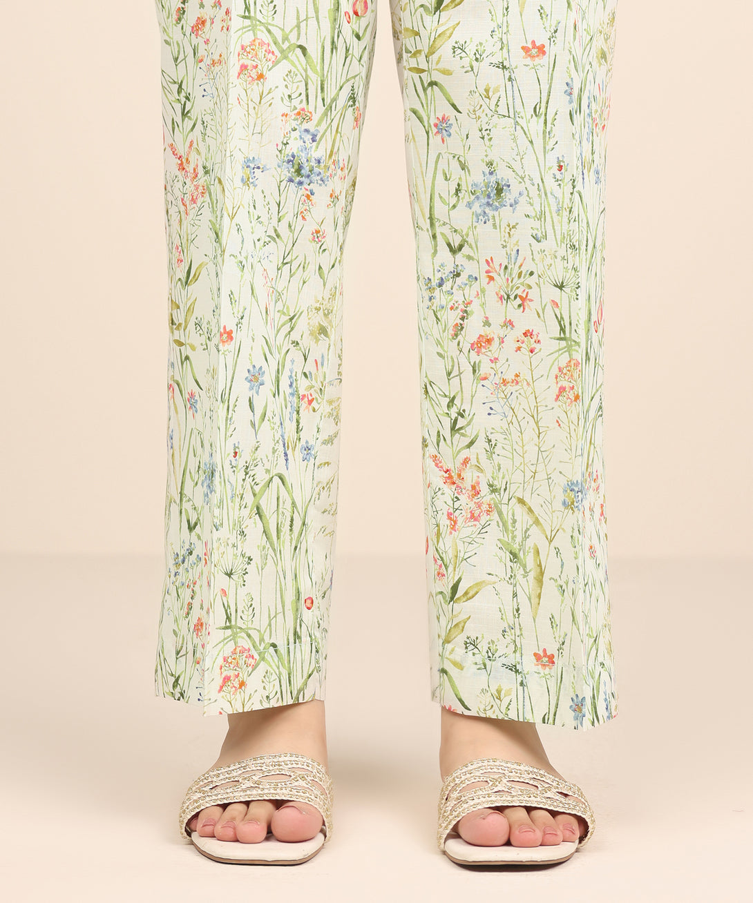 Women's RTW Cross Hatch Multi Printed Straight Pants