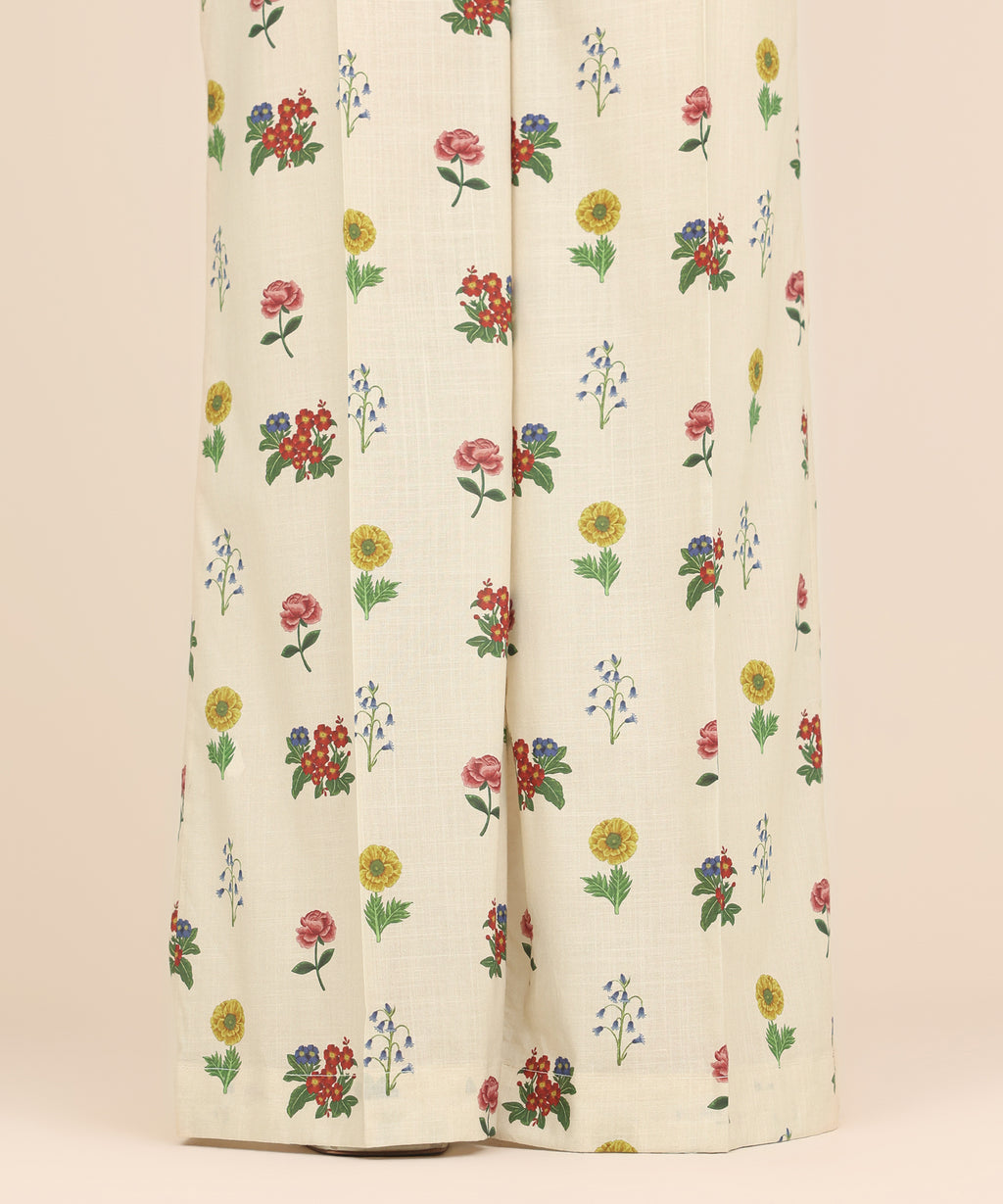 Women's RTW Cross Hatch Multi Printed Flared Pants