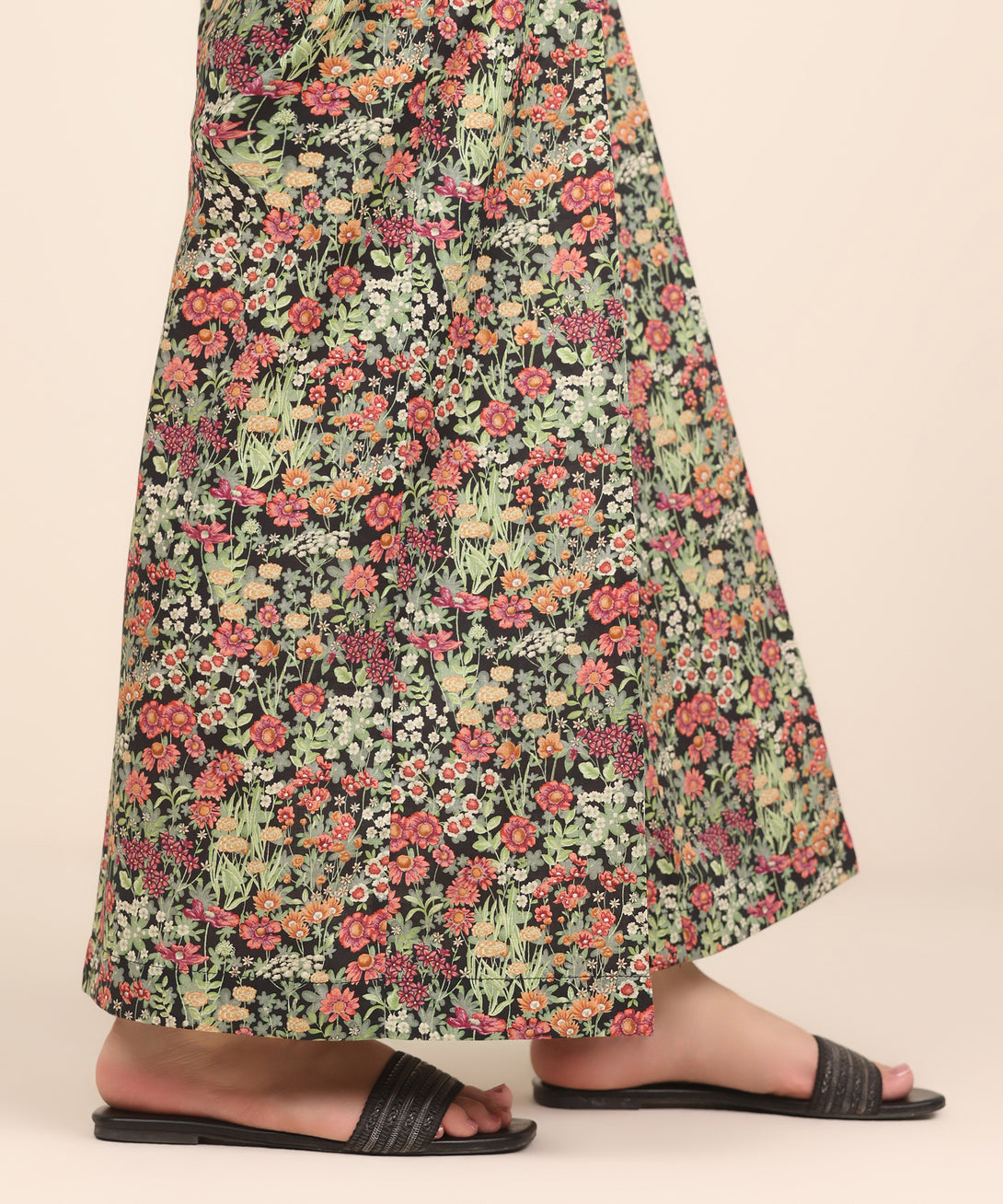 Women's RTW Cross Hatch Multi Printed Flared Pants