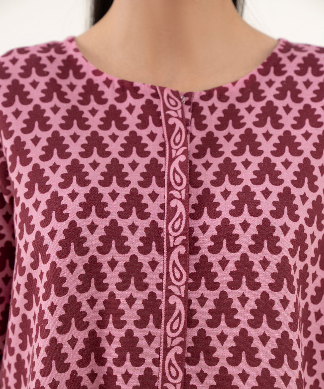 Women's Unstitched Lawn Printed Multi Three Piece Suit