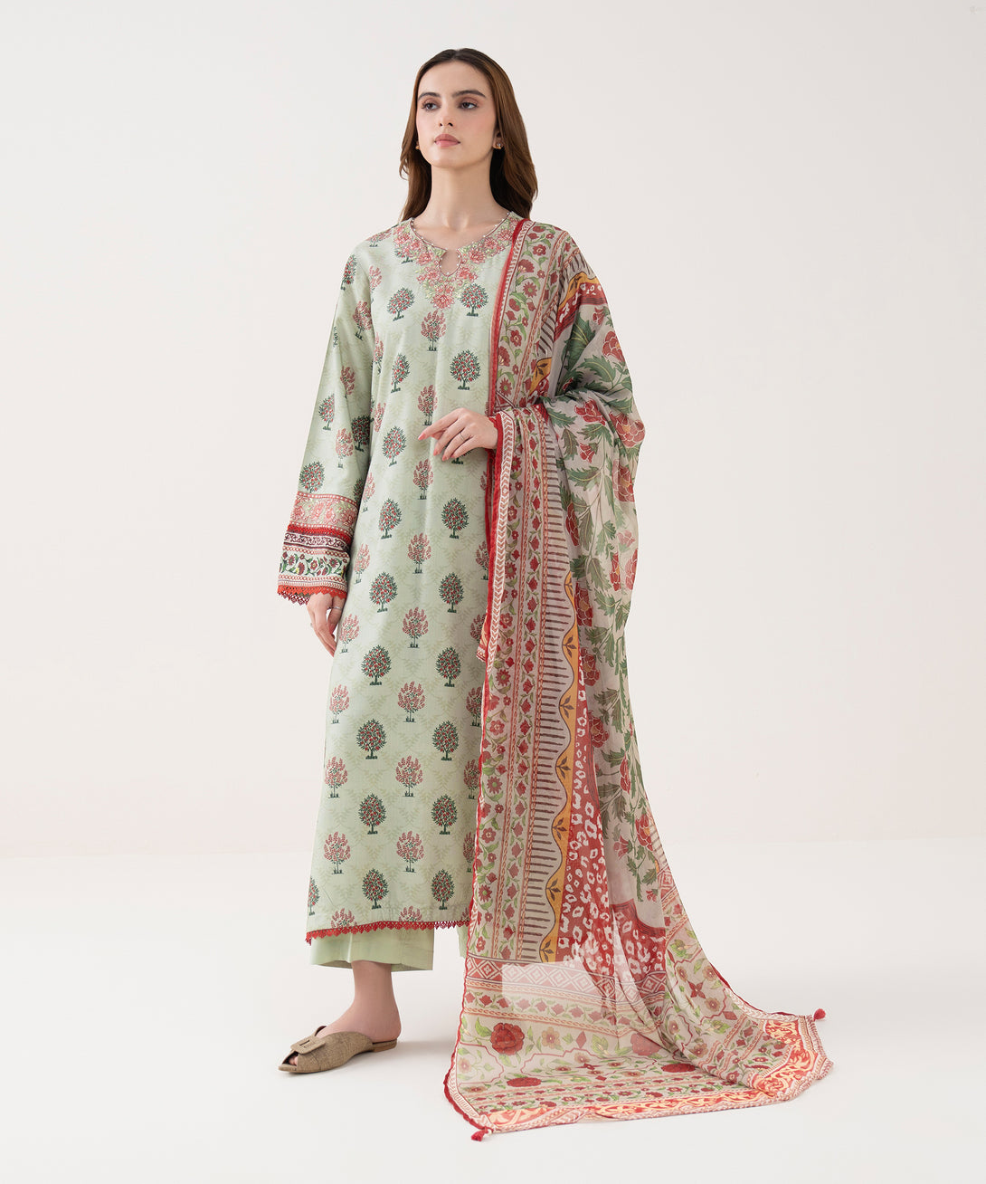 Blended Tissue Printed Multi Dupatta