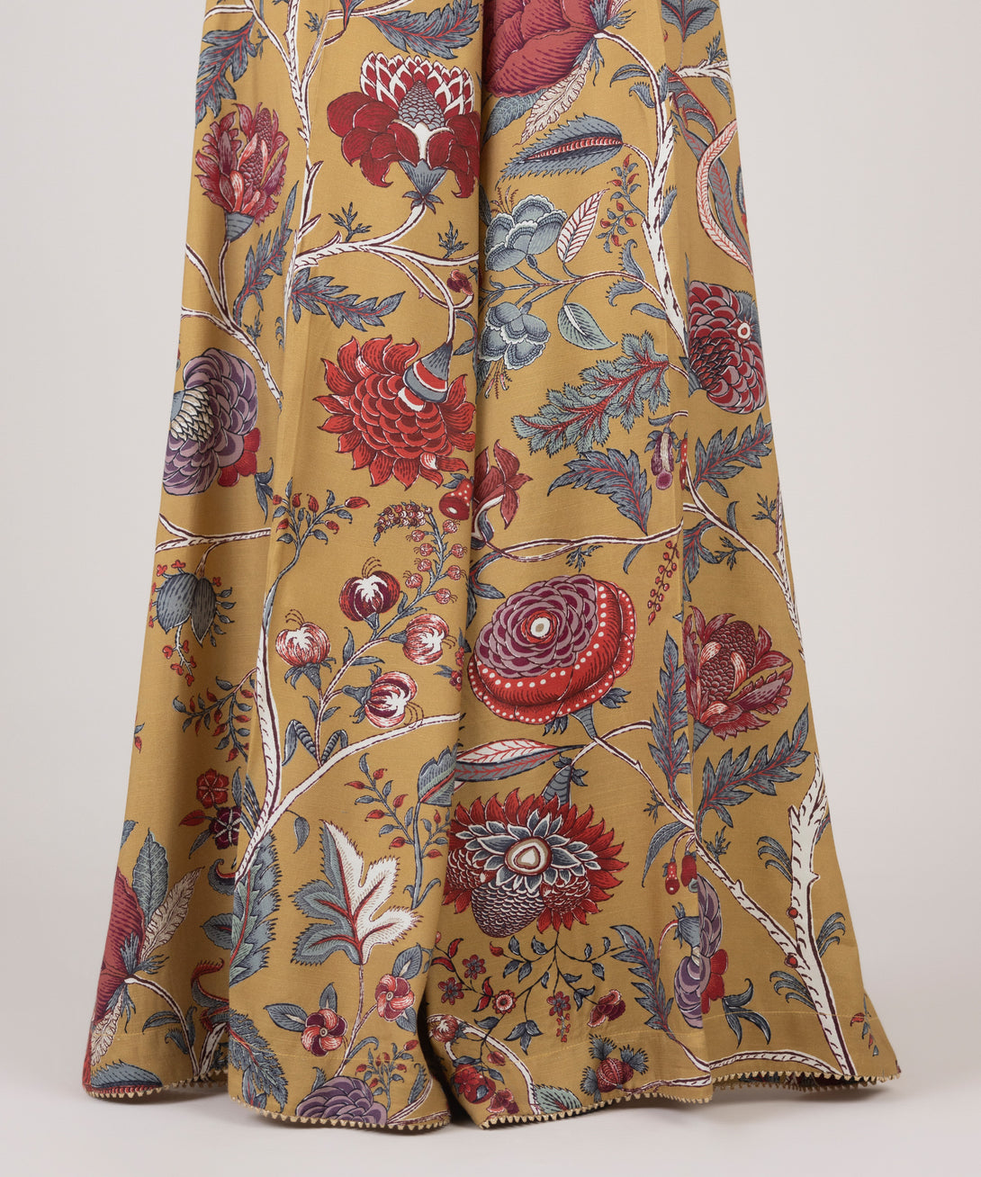 Women's RTW Viscose Raw Silk Multi Printed Sharara
