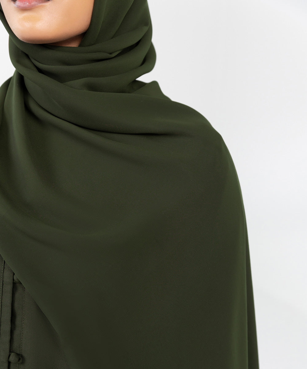 Green Breathable Hijab