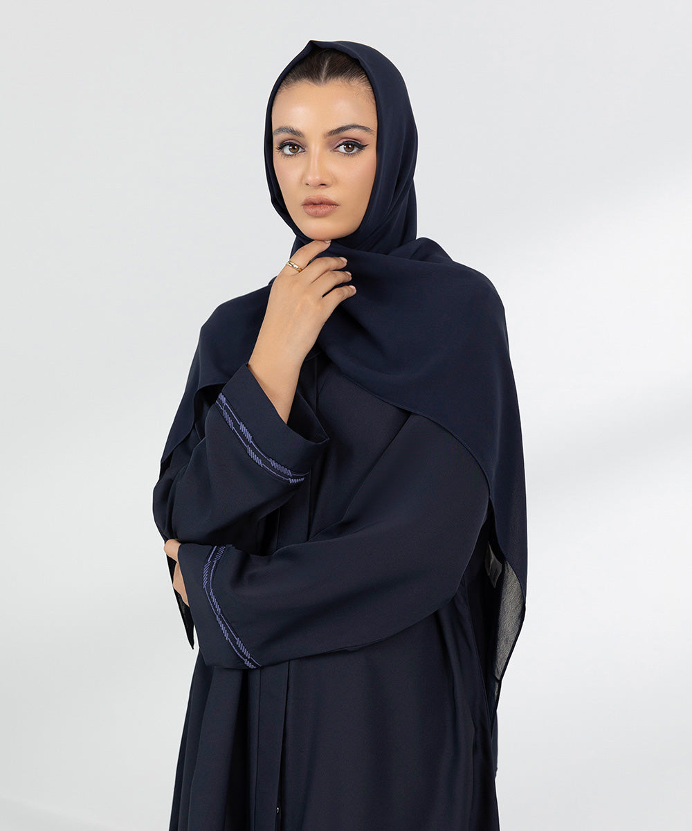 Women's Basic Navy Hijab