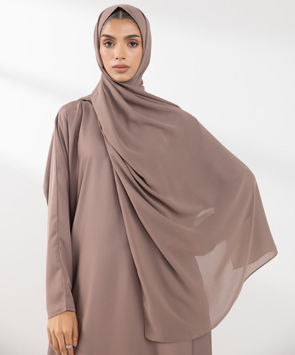 Women's Brown Hijab 