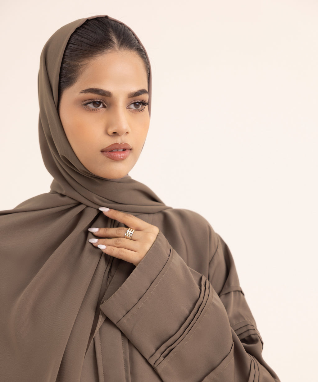 Women's Brown Hijab