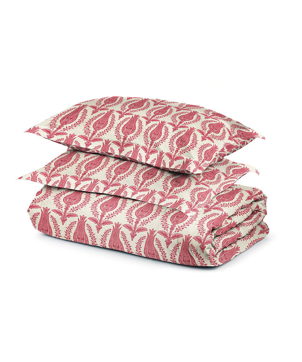 Pink 100% Cotton Quilt Cover