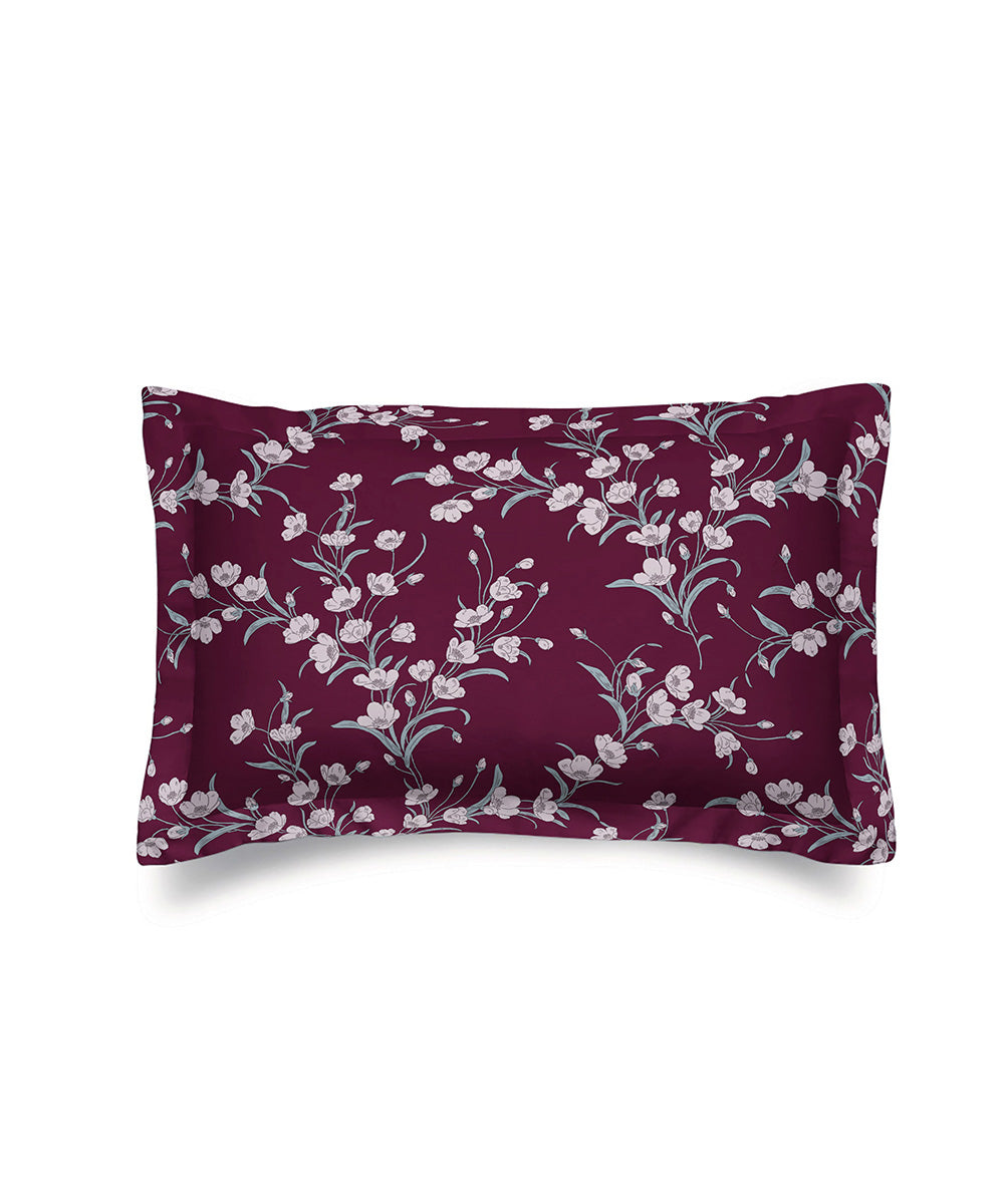 Purple 100% Cotton Standard Sham