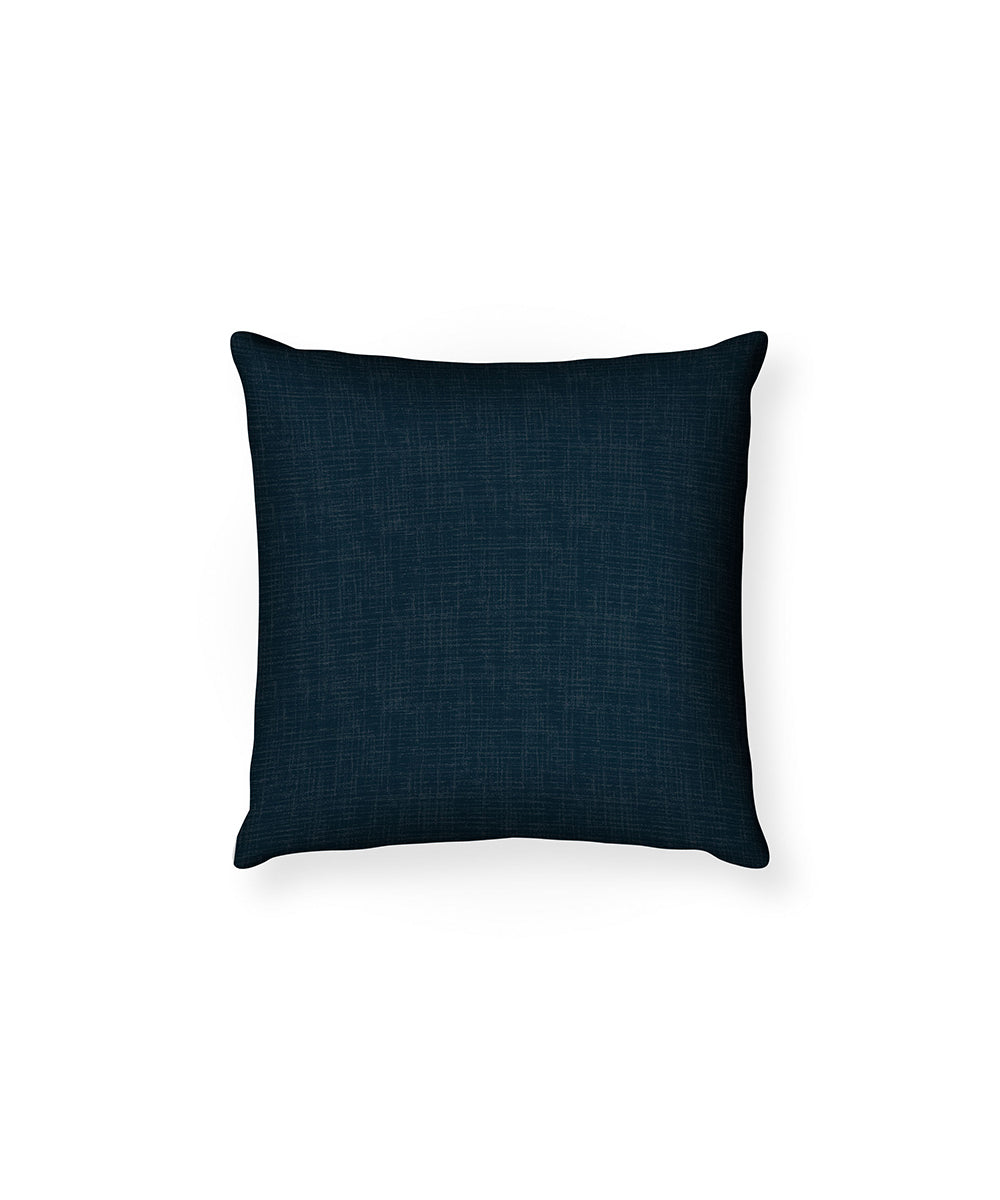 100% Cotton Blue Cushion Cover