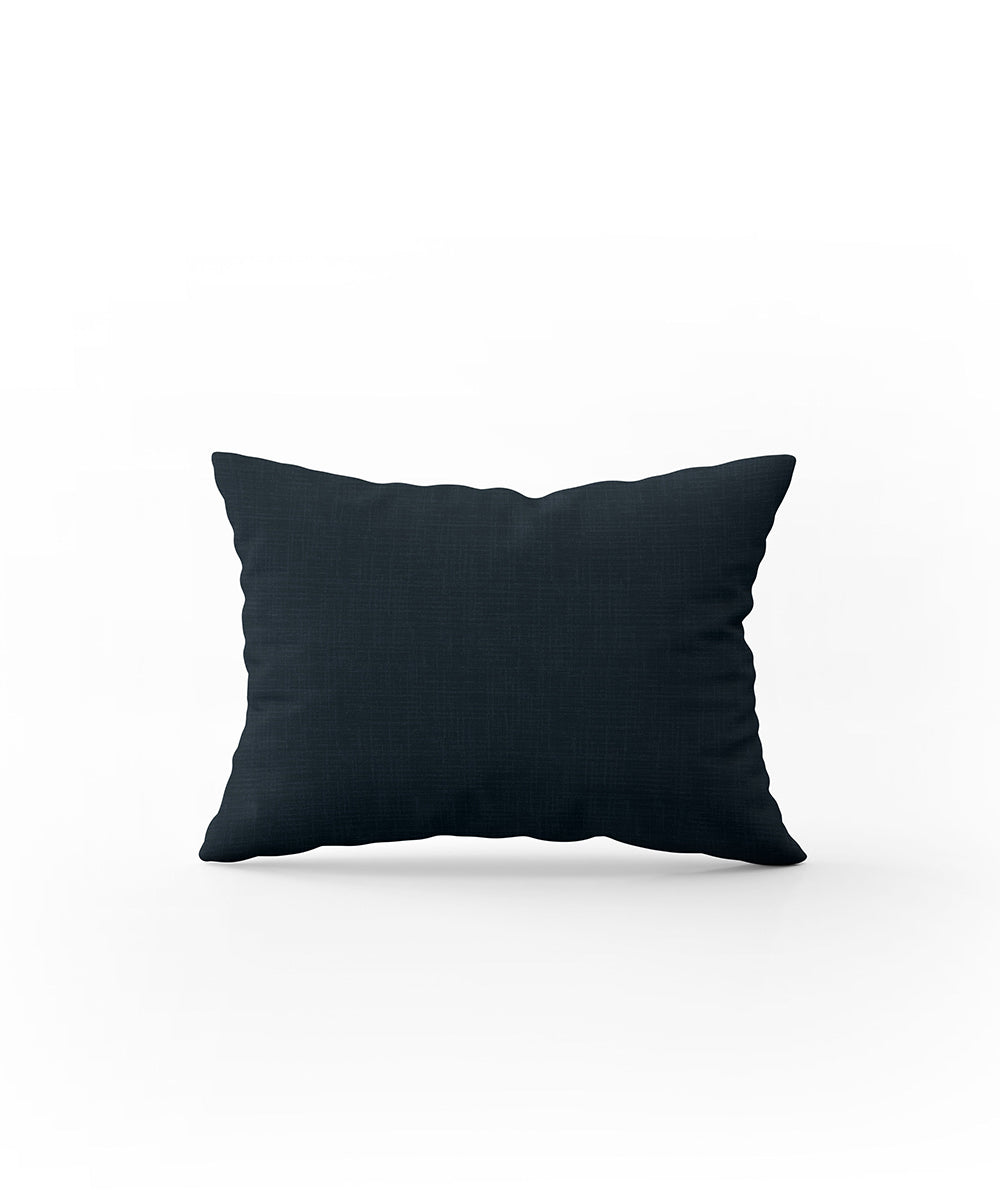 100% Cotton Blue Cushion Cover