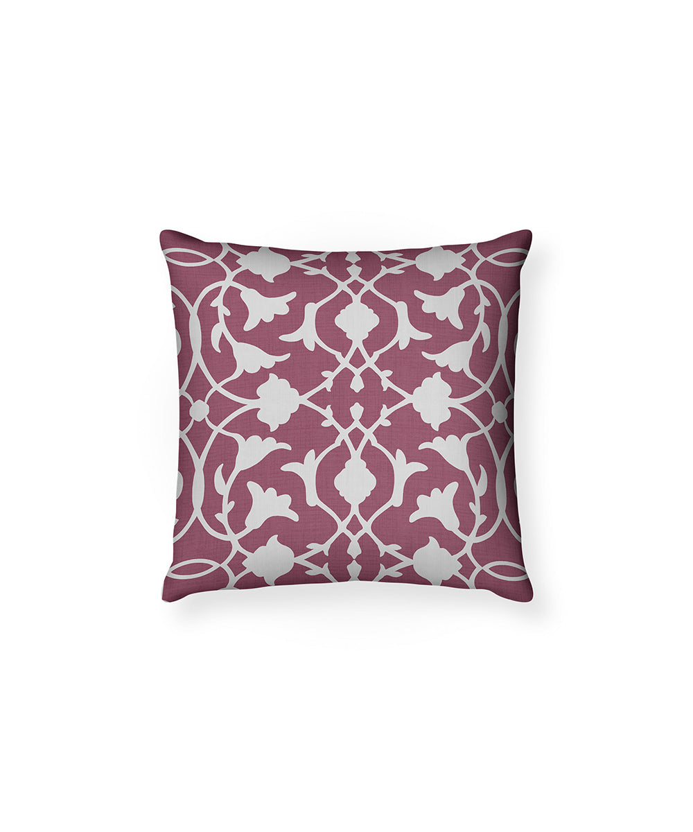 100% Cotton Pink Cushion Cover