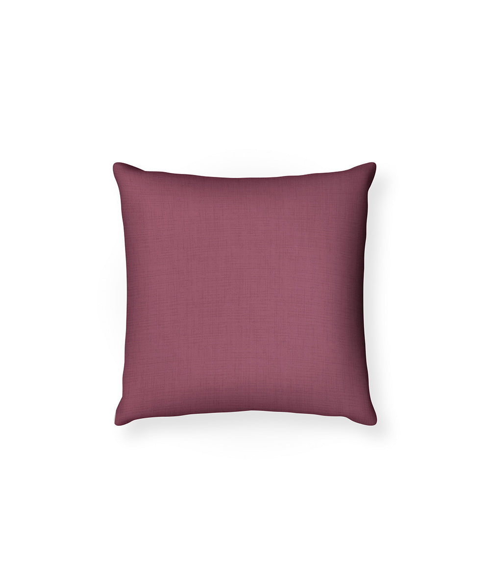 100% Cotton Pink Cushion Cover