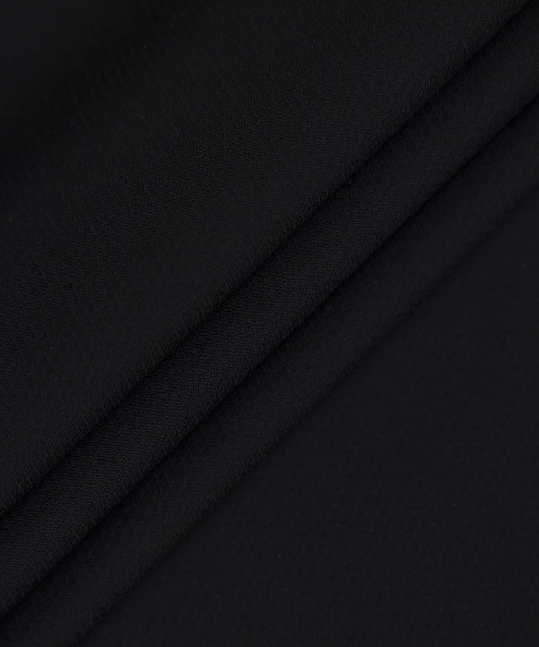 Men Unstitched Cotton Black Full Suit Fabric