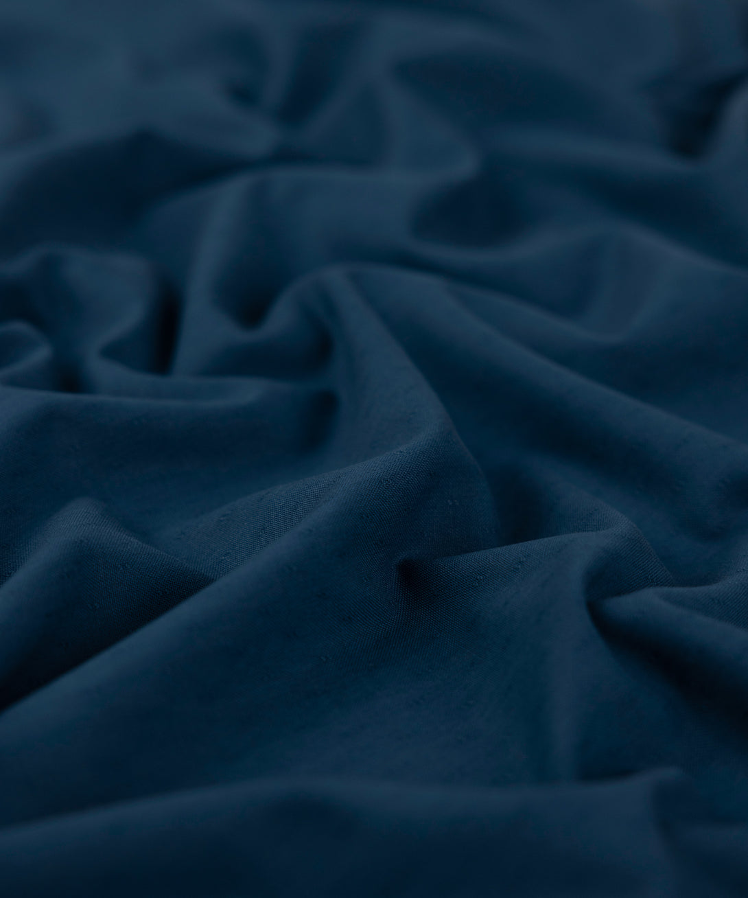 Men Unstitched Blended Blue Full Suit Fabric