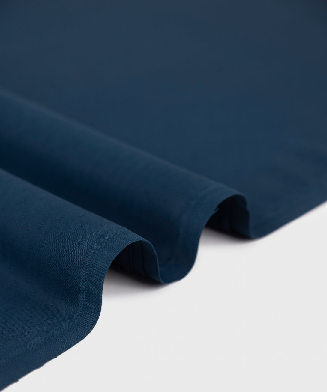 Men Unstitched Blended Blue Full Suit Fabric