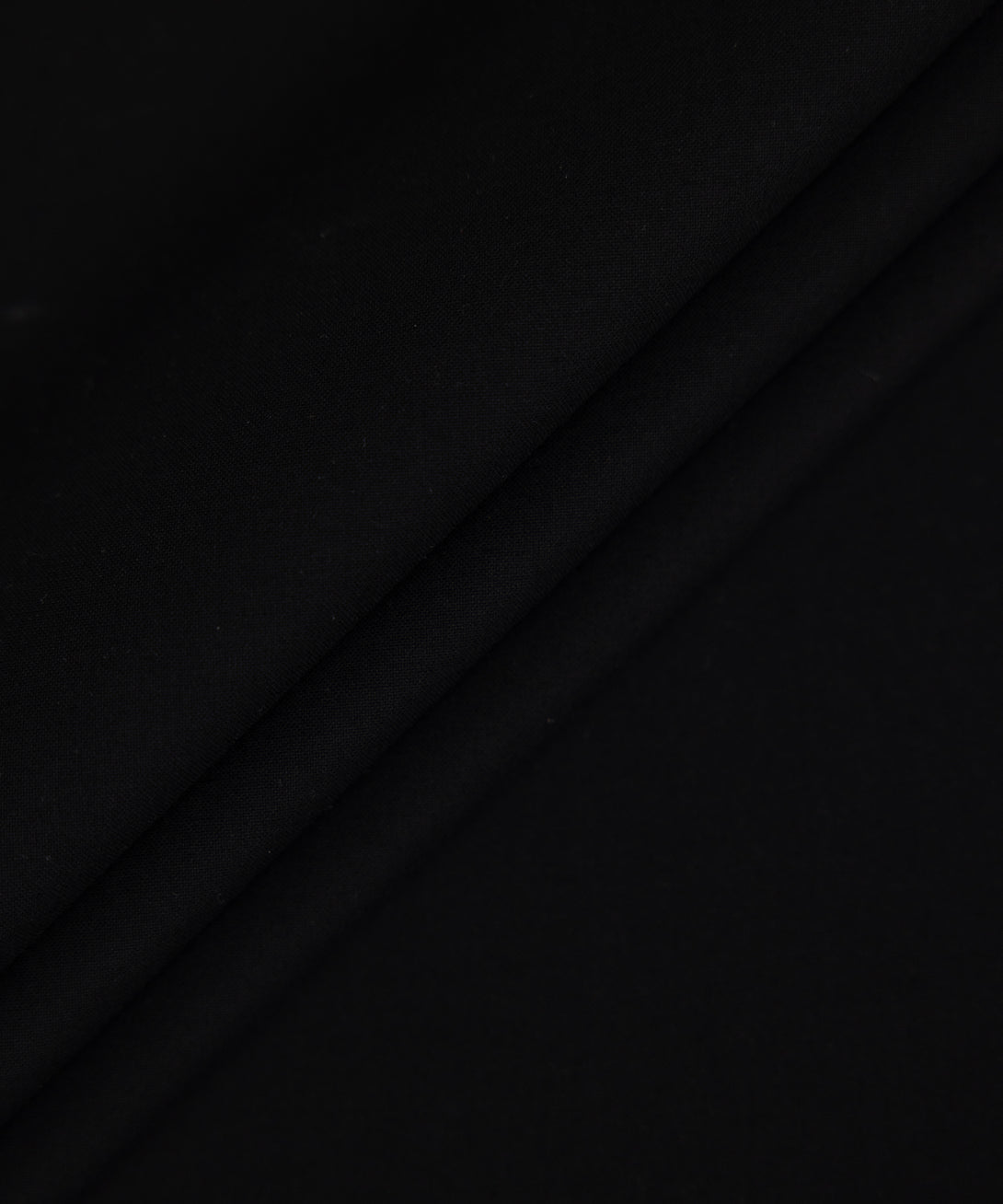 Men Unstitched Blended Black Full Suit Fabric