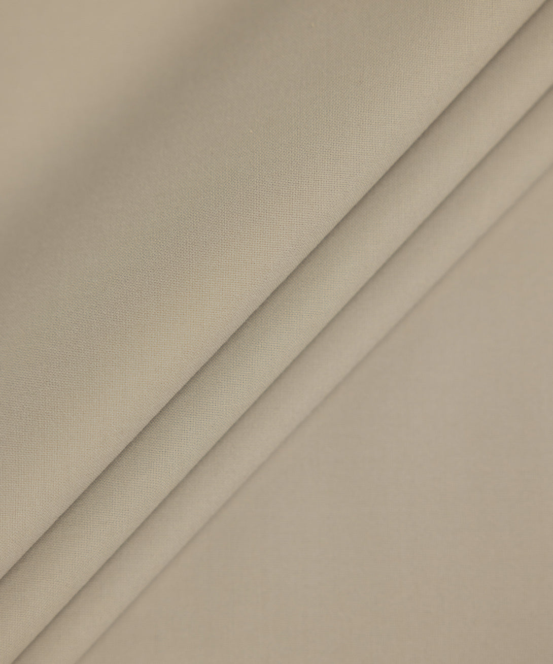 Men Unstitched Blended Beige Full Suit Fabric