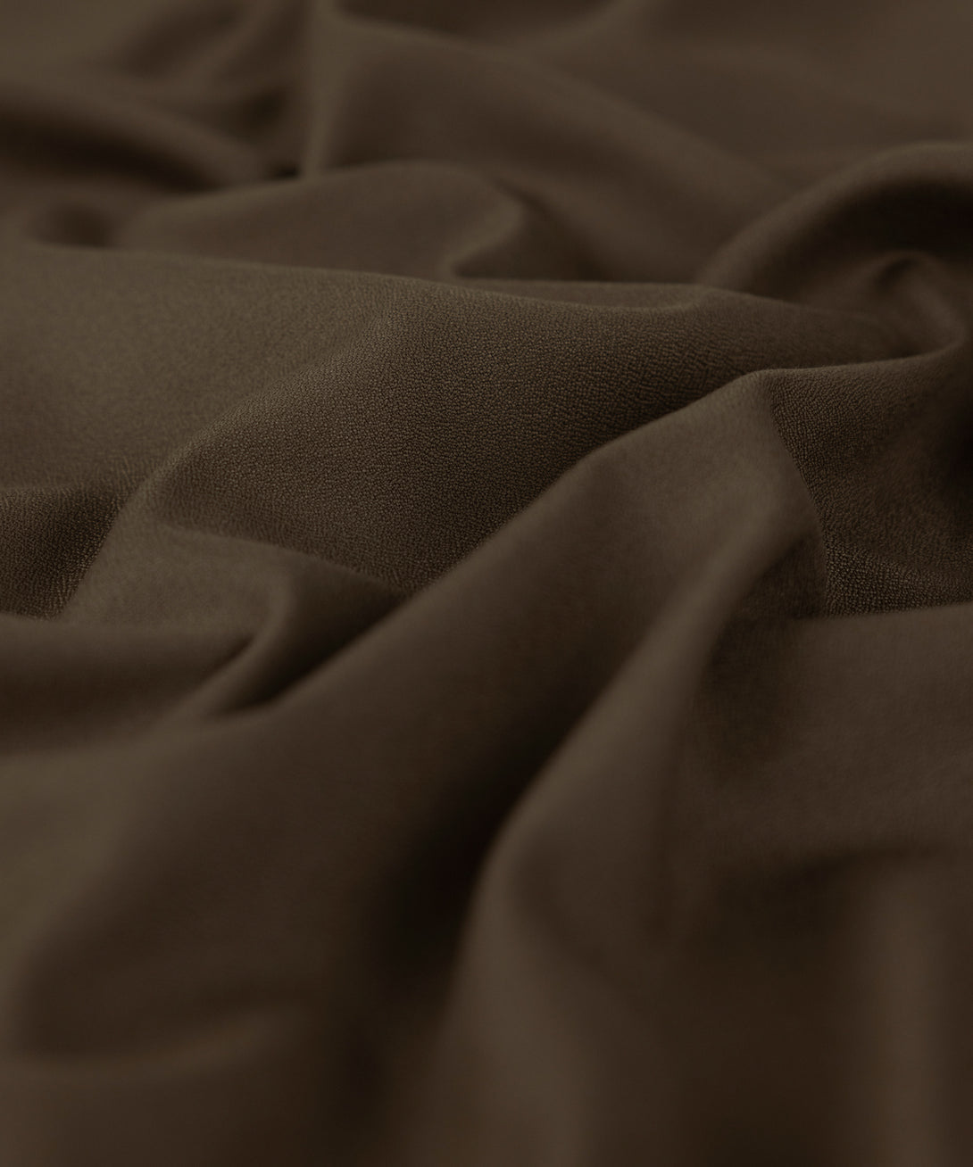 Men Unstitched Blended Brown Full Suit Fabric