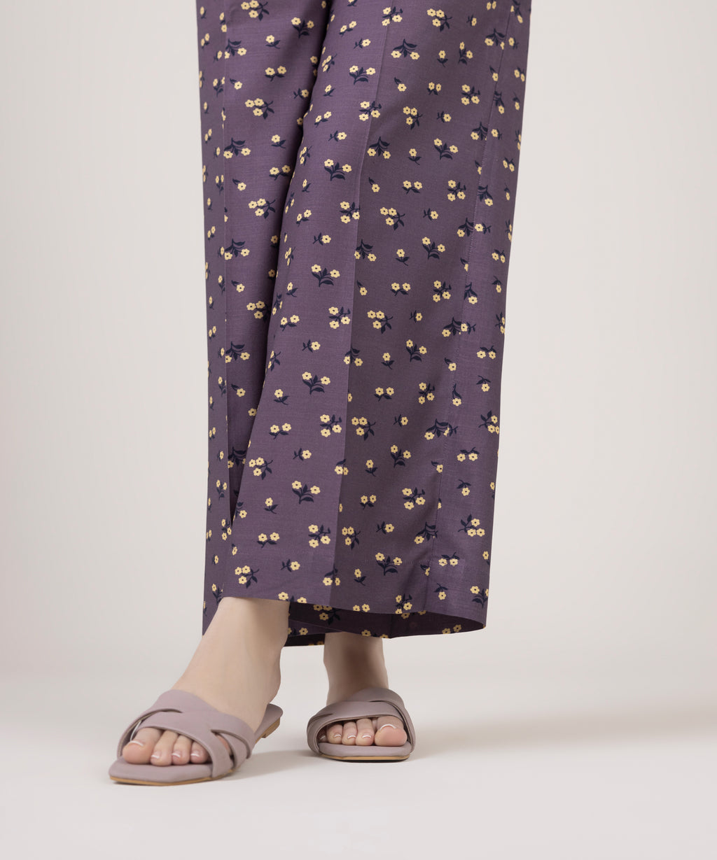 Printed Cotton Viscose Culottes